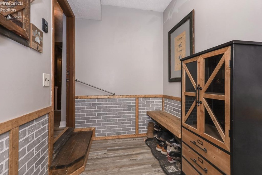 mudroom off of garage