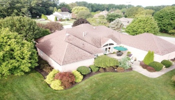 Large patio off the living room