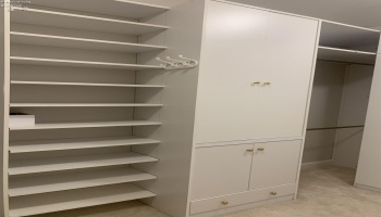 Second large walk-in closet for owners suite