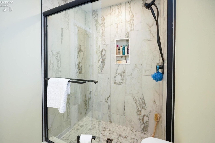 Master bathroom shower.