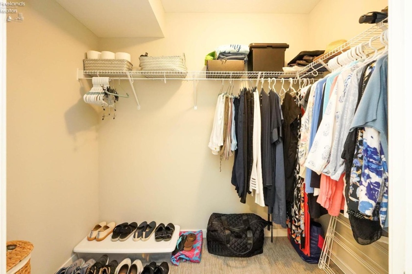 Master bedroom walk-in closet.