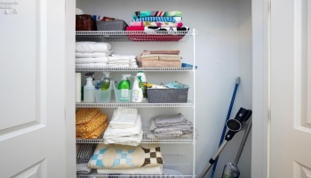 Linen closet on the 2nd floor.