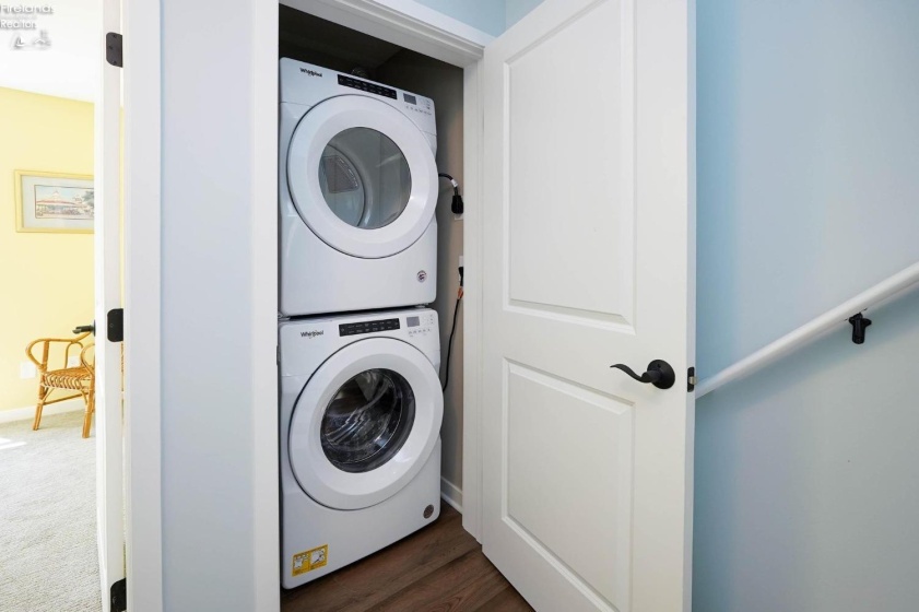 Laundry closet on the 2nd floor.