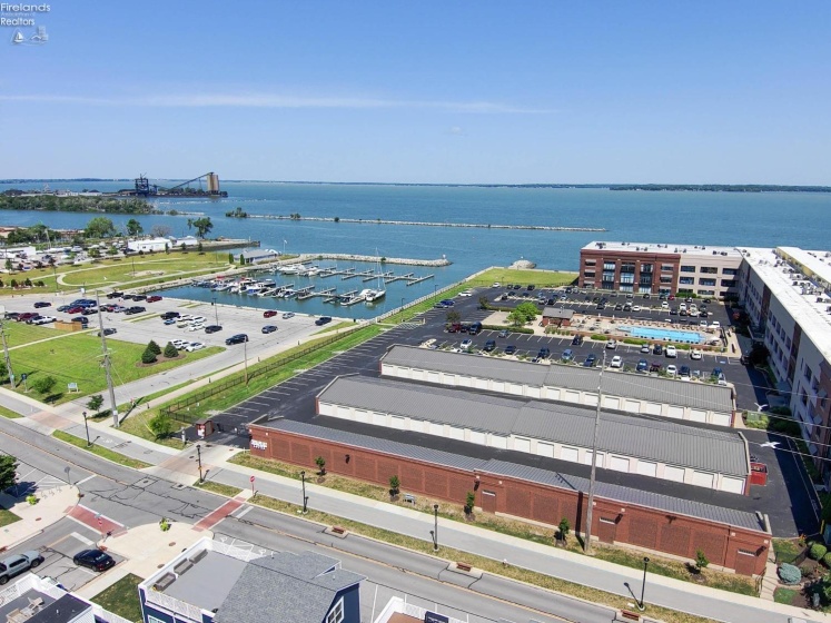 Sandusky Bay and Marina view.