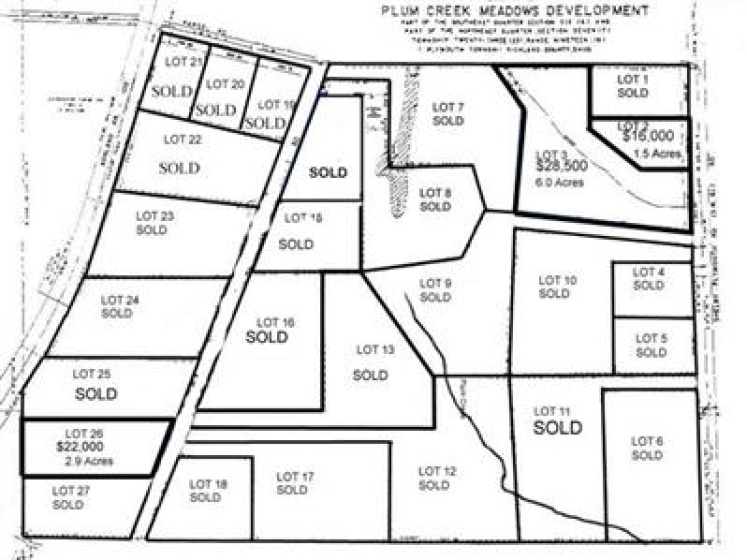 2 Plum Creek Meadows, Plymouth, 44865, ,Land,For Sale,Plum Creek Meadows,20242731