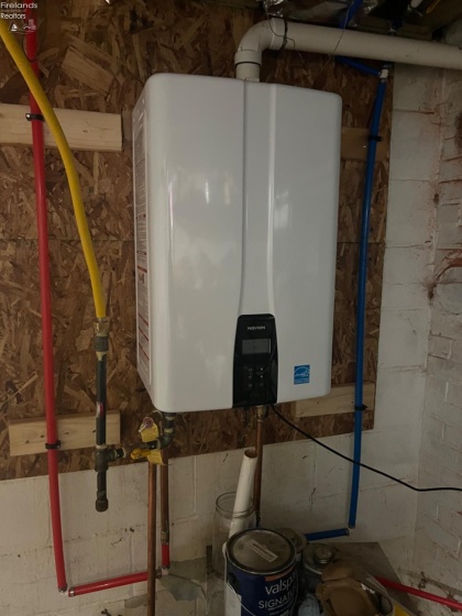 Updated tankless water heater 2024