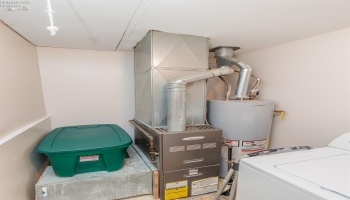 Utility area in Laundry room