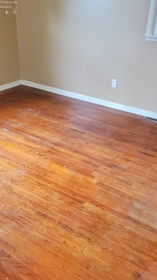 Upper level bedroom (picture was taken prior to current tenant moving in)