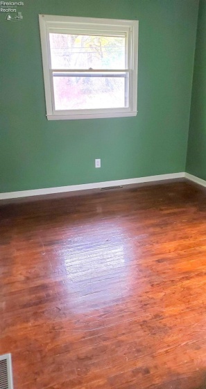 Upper level bedroom (picture was taken prior to current tenant moving in)