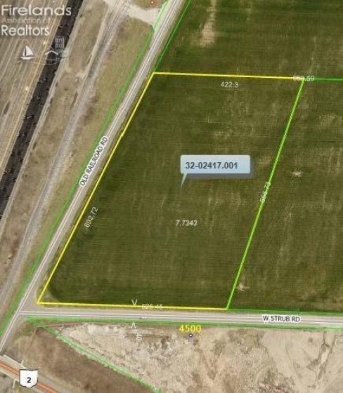 0 Old Railroad, Sandusky, 44870, ,Land,For Sale,Old Railroad,20244439
