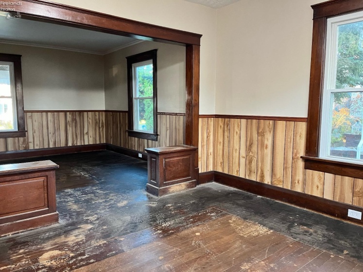 Dining room looking toward living room