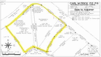 Revised lot - see description on docment