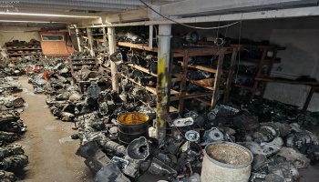 Inside the block building basement, all parts in this building are not included with the asking price but are negotiable. Inside the block building basement, all parts in this building are not included with the asking price but are negotiable.