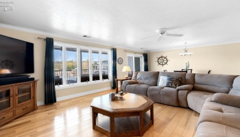 A view from your private balcony overlooking the marina.
