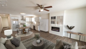 Picture has been virtually staged. The furnishings and décor shown are for illustrative purposes only. Master Builder Interior Photo