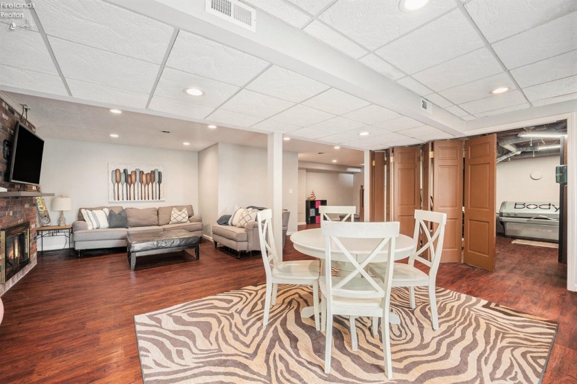 basement family room