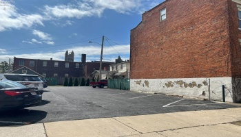 Dedicated parking area on Adams Street Dedicated parking area on Adams Street