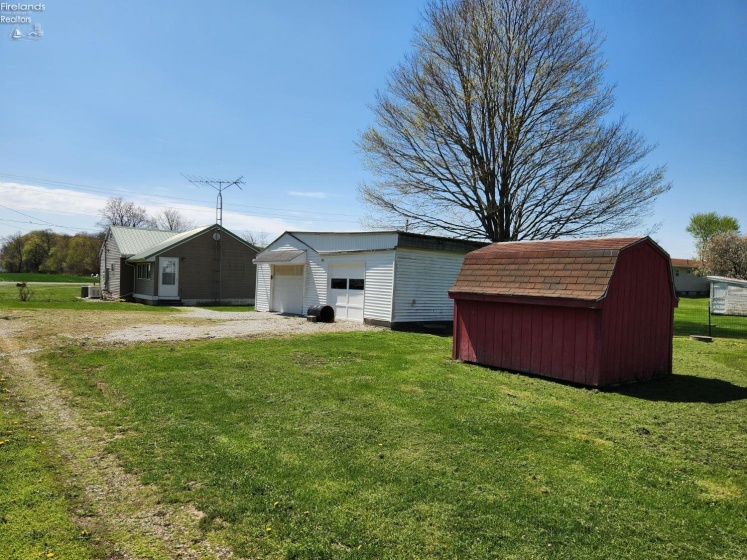 View from the back yard.