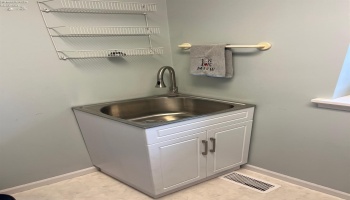 Utility Sink in Laundry. Utility Sink in Laundry.