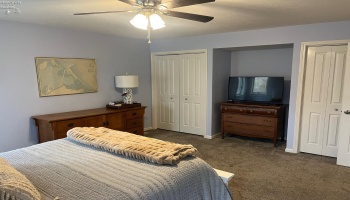 His and Her Closets in Master. His and Her Closets in Master.