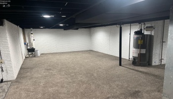 Full basement. Full basement.