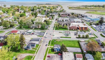 Aerial View Looking North Towards Lake Erie