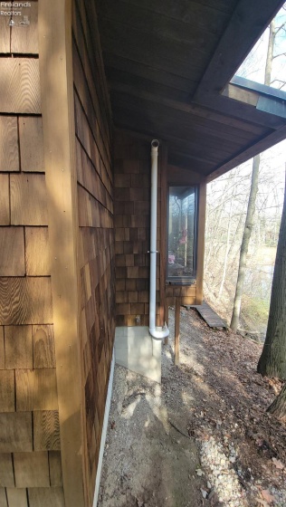 Radon system in place and functioning as designed