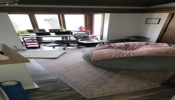 4th bedroom with beautiful views currently being used as an office 4th bedroom with beautiful views currently being used as an office