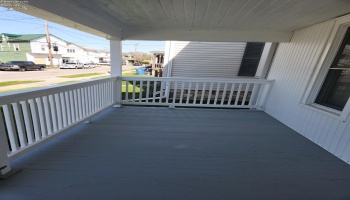 front porch just waiting for a swing. front porch just waiting for a swing.