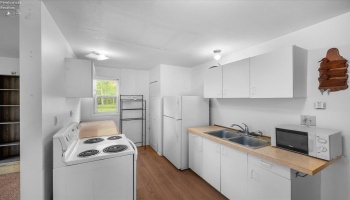 Duplex downstairs kitchen