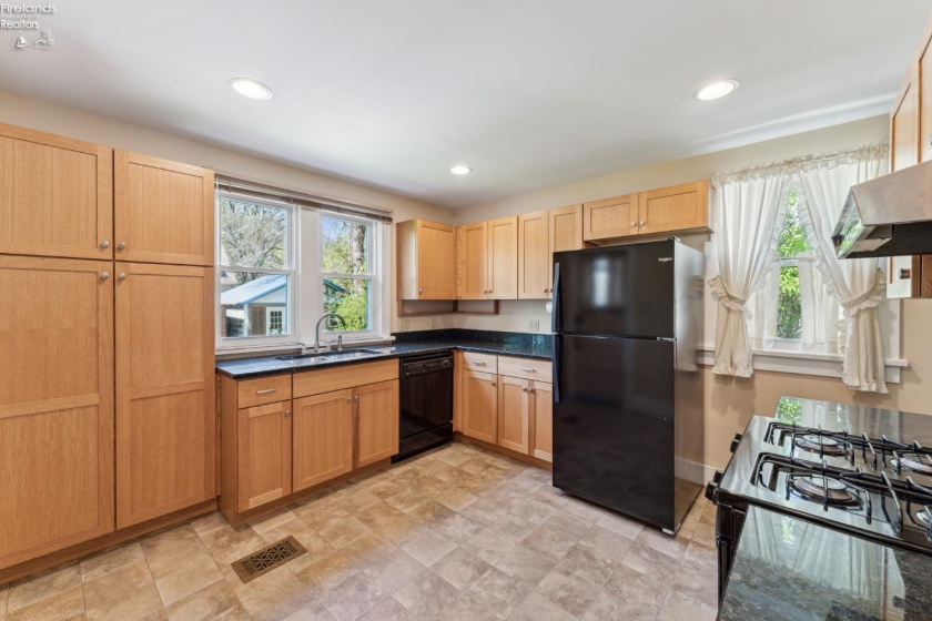 Completely renovated kitchen with pantry and soft-closing drawers and cabinets