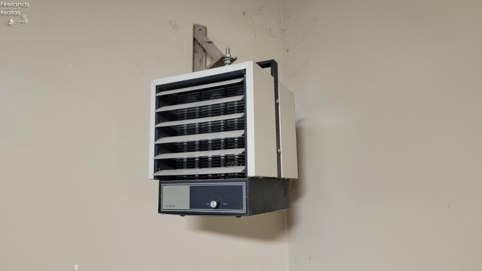 Heater mounted in Garage