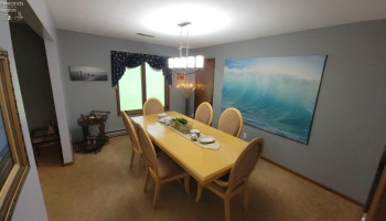 Formal dining room off the kitchen