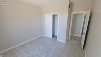 Spacious bedrooms with tall ceilings for the bigger room feel.