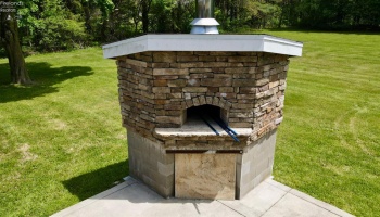 Woodfire pizza oven