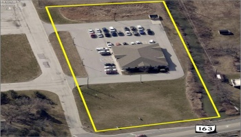 Aerial of site. Boundaries are approximate.