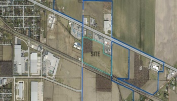 Aerial View of Site - 25.14 acres