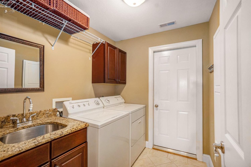 Laundry room /entry door to garage