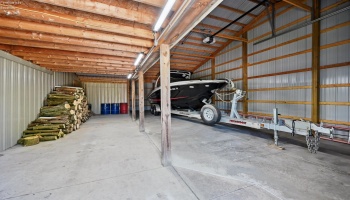 Inside of Pole Barn