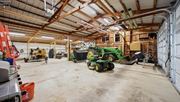 Inside of Pole Barn