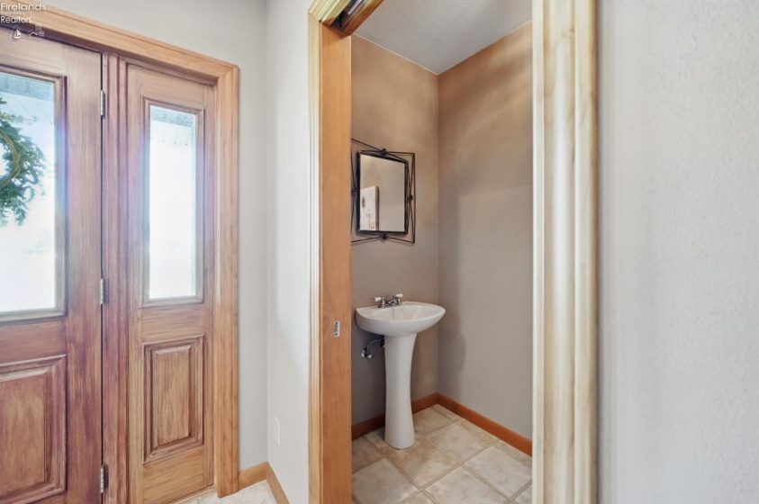 Half Bath- Main Floor