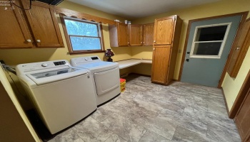 Mudroom off attached garage