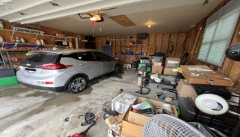 Attached 2 car garage