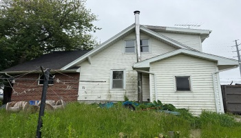 Back view of property