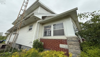 Side view of house
