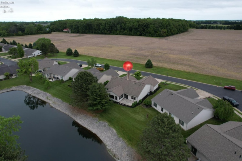 Drone View back of condo