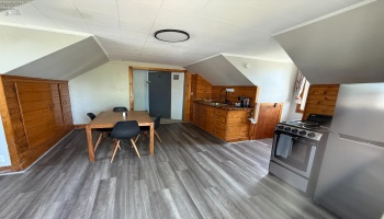 Kitchen in upstairs unit