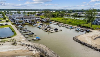 Aerial View of Marina