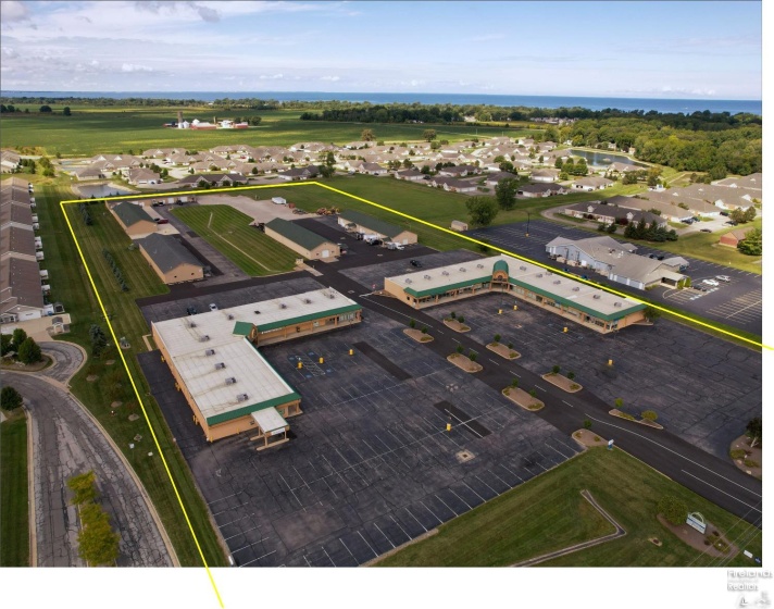 Aerial of site