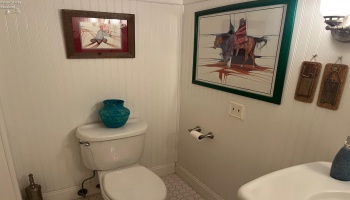 First Floor half bath.